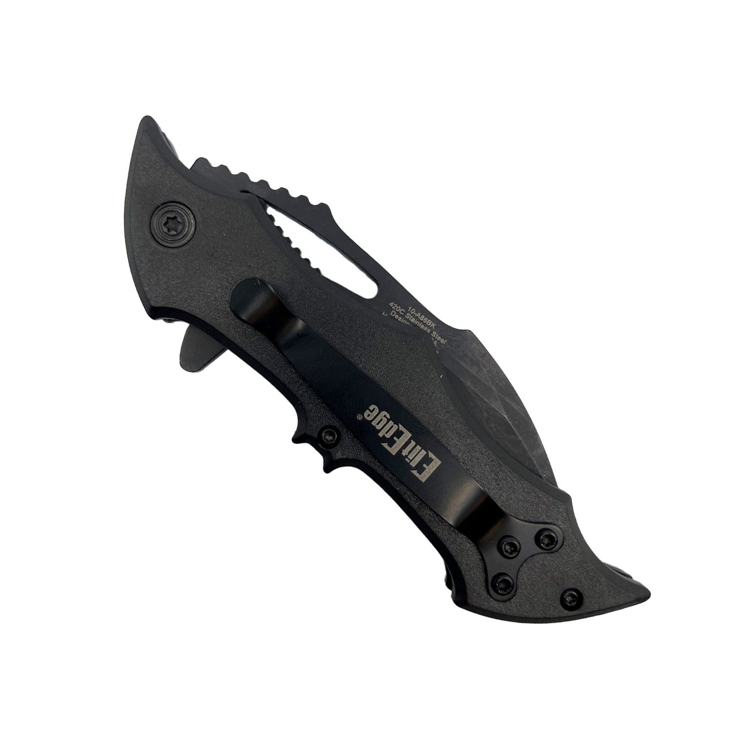 Spring Assisted Bat Knife With ABS Handle