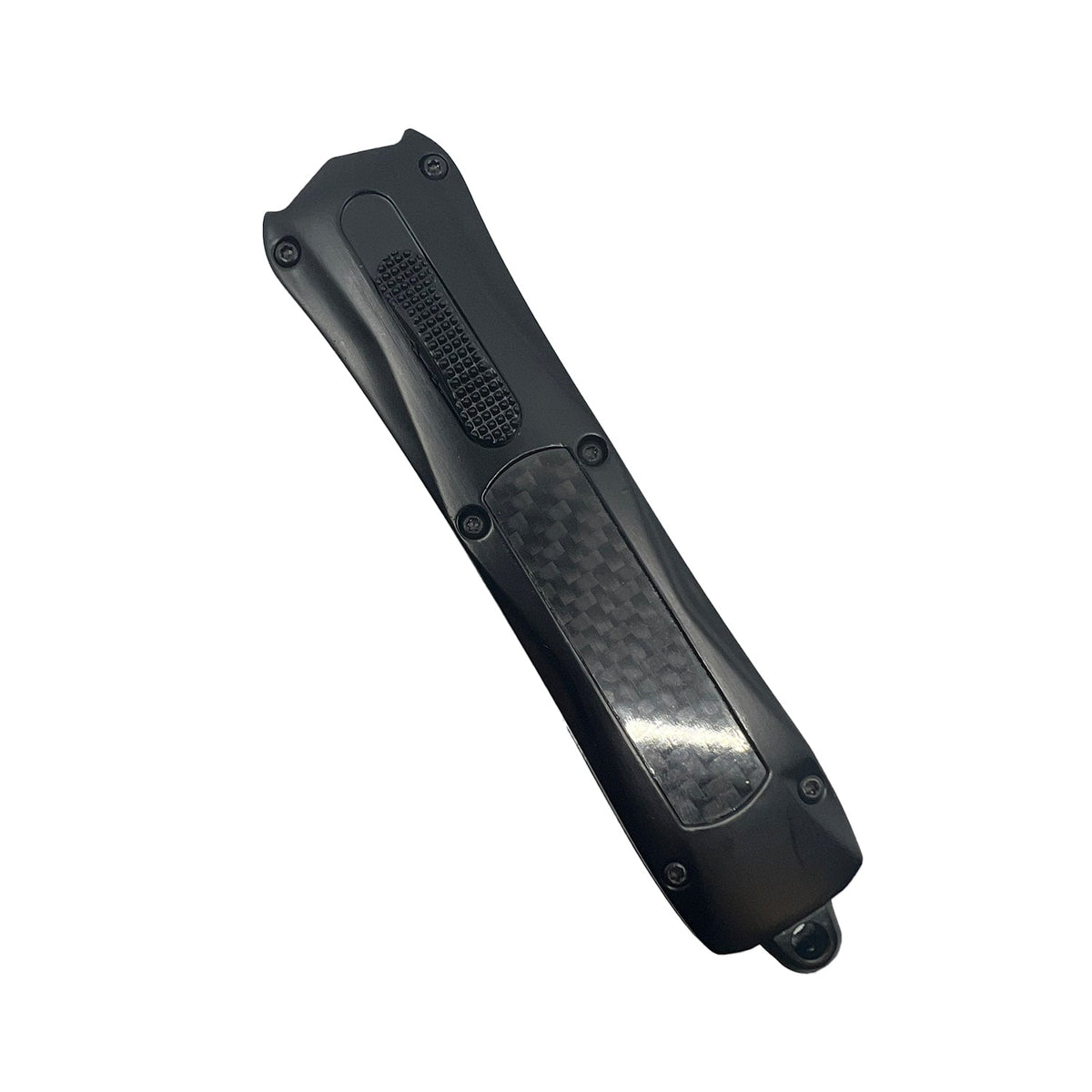 Carbon Fiber Automatic OTF Knife w/ Belt Clip