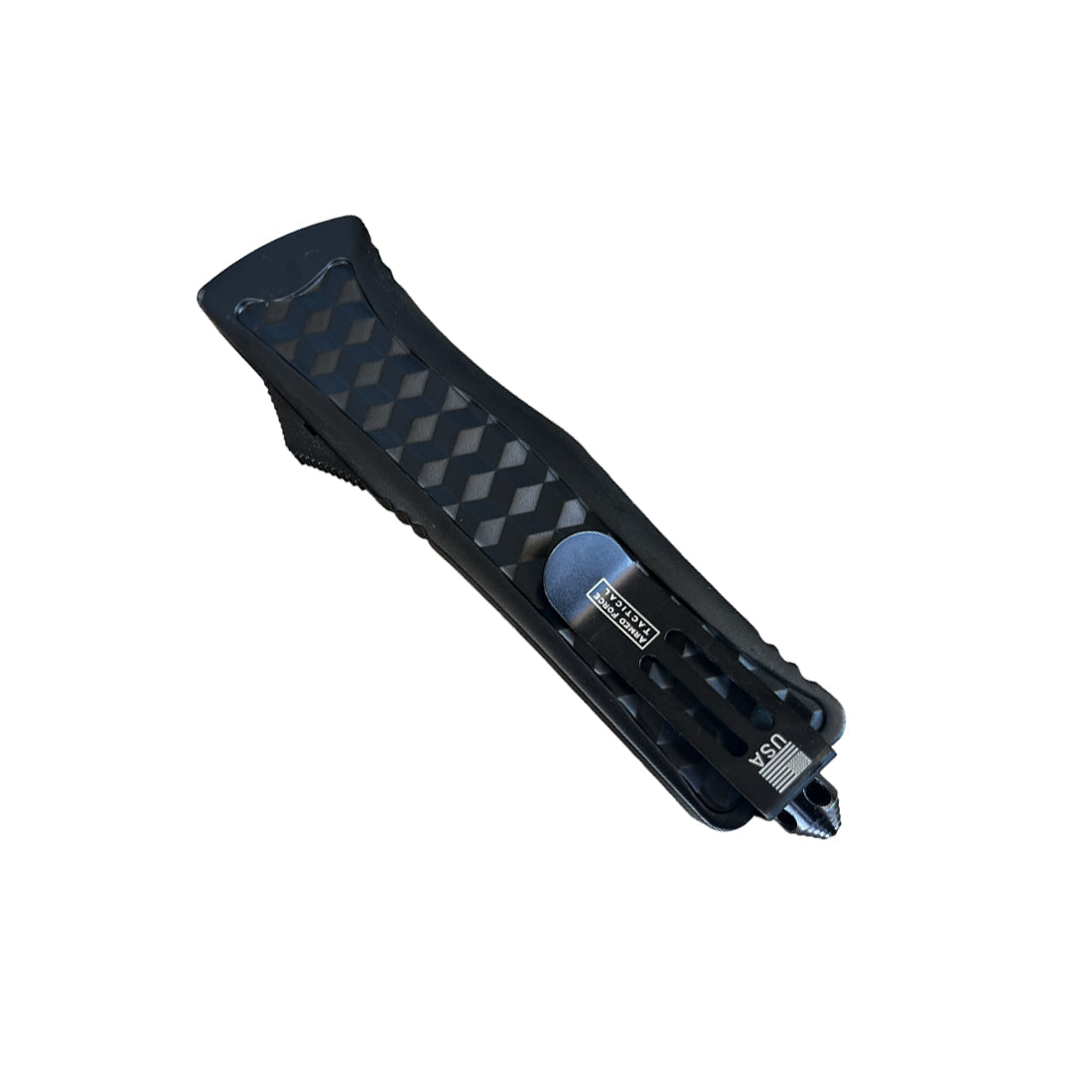 3.5" Double Action OTF Knife With Dagger Blade