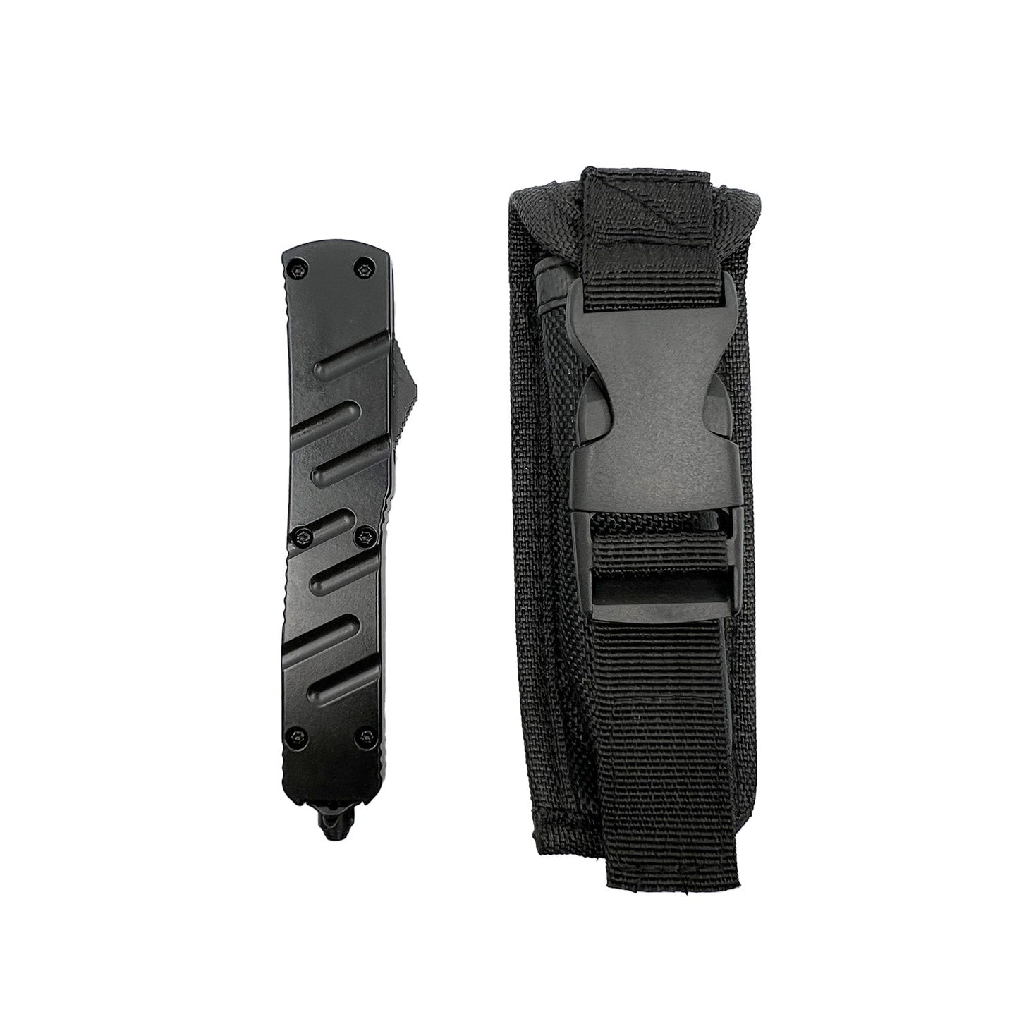 Automatic OTF Knife With Nylon Sheath