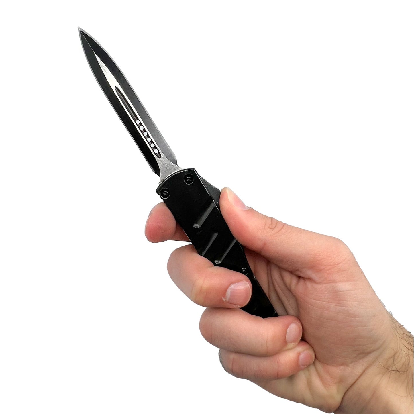 Automatic OTF Knife With Nylon Sheath