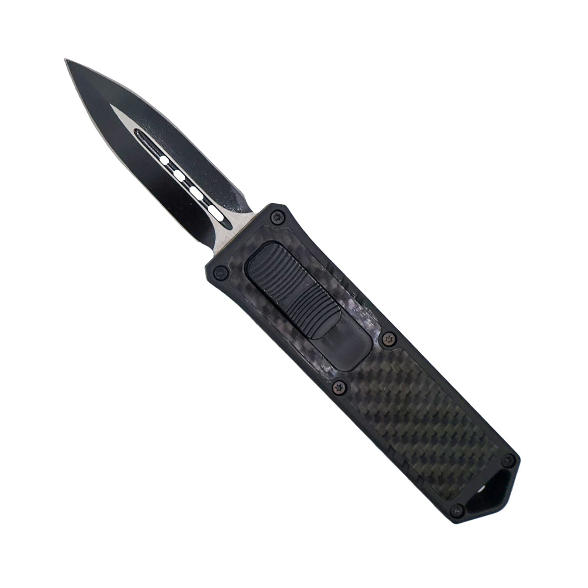 4.5" Dagger Blade OTF Knife w/ Belt Clip – view 13