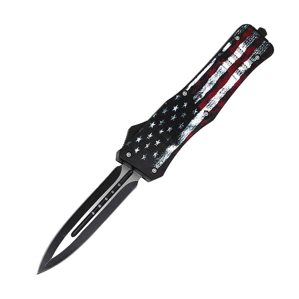 3.5" ABS OTF Automatic Knife w/ Dagger Blade