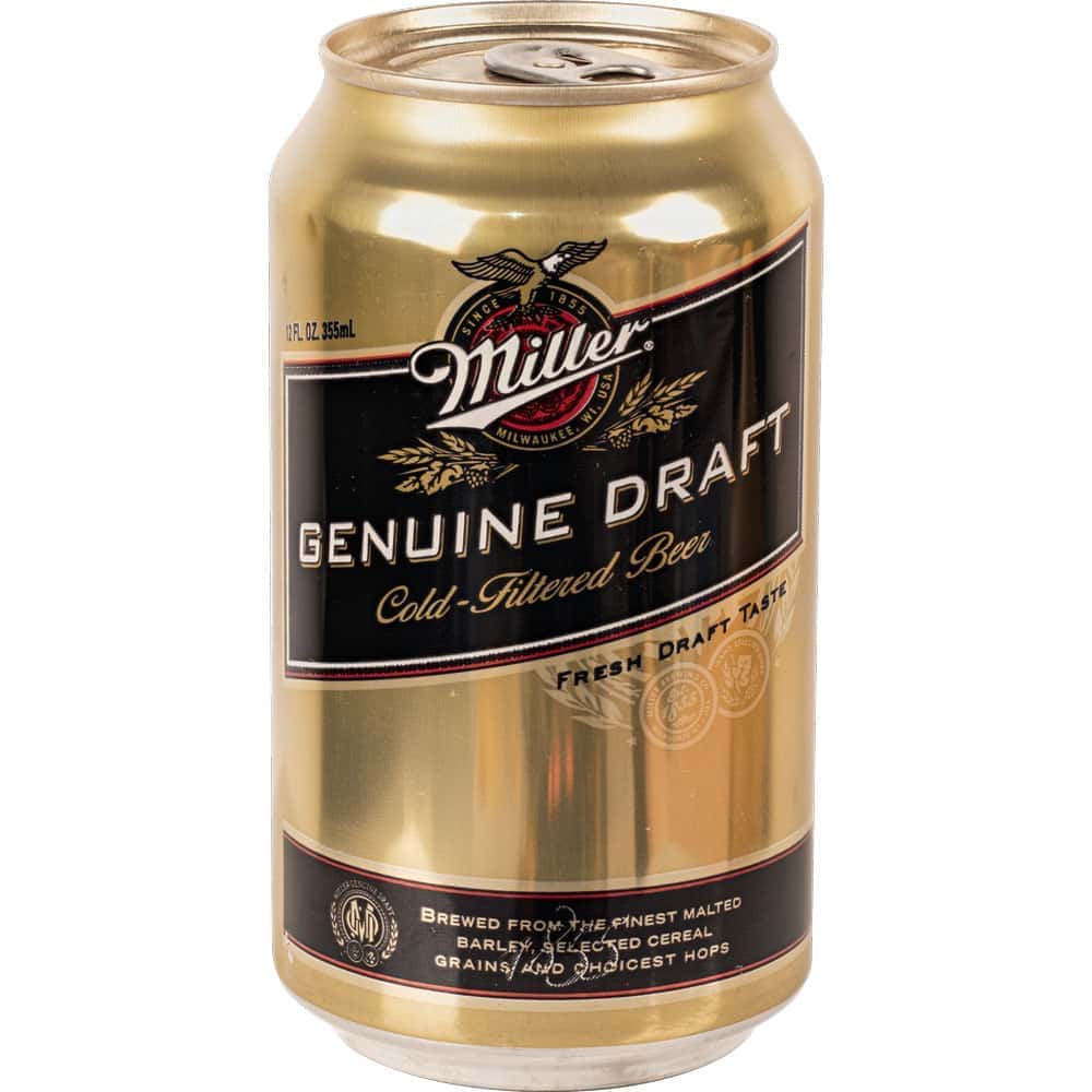 Miller Genuine Draft Can Diversion Safe