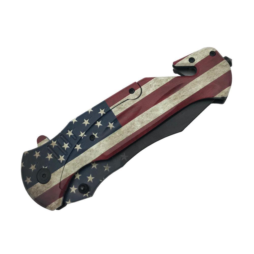 American Flag 10.5" Knife - Cutting Edge Products Inc