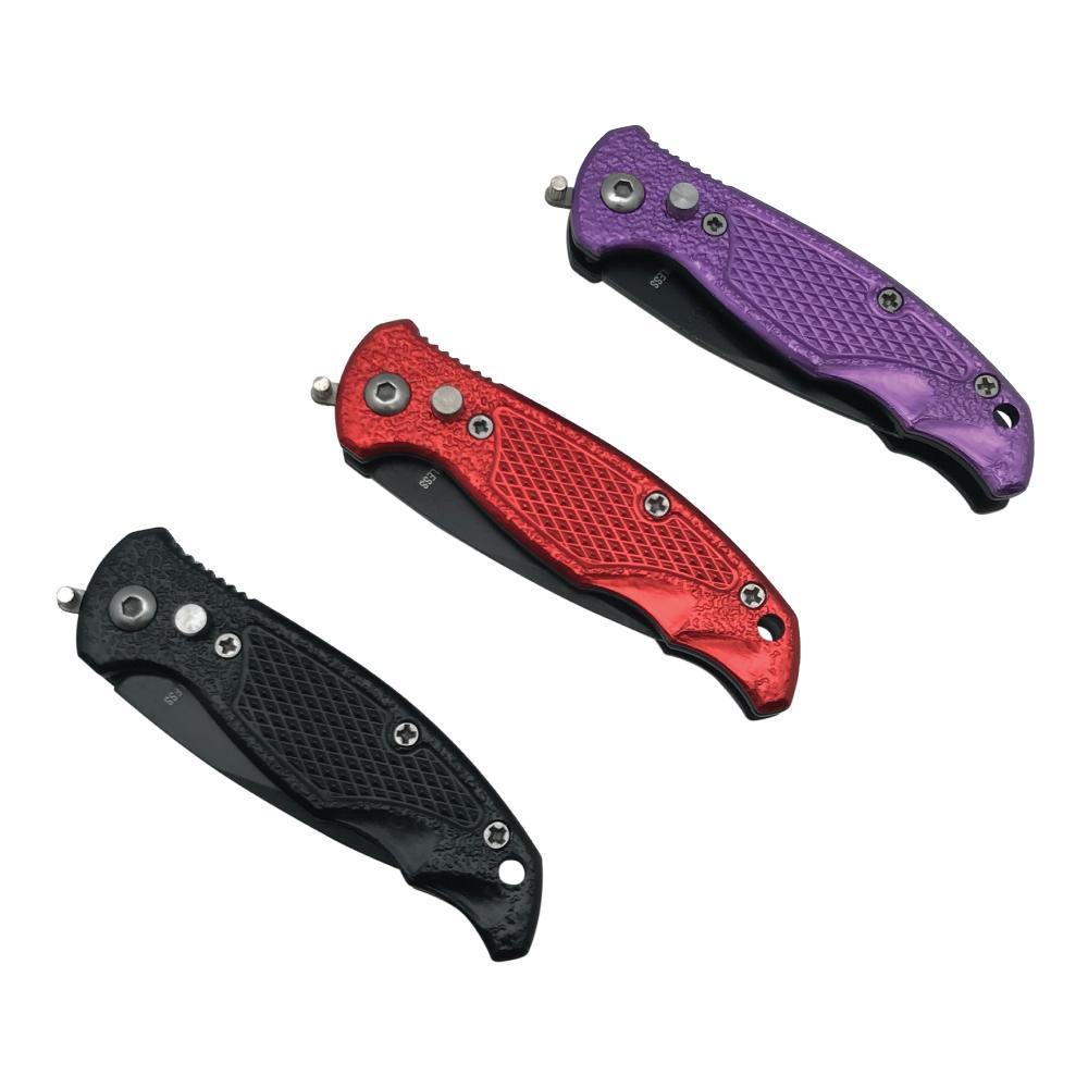 Assorted 12-Piece Stainless Steel Knife Display - Cutting Edge Products Inc