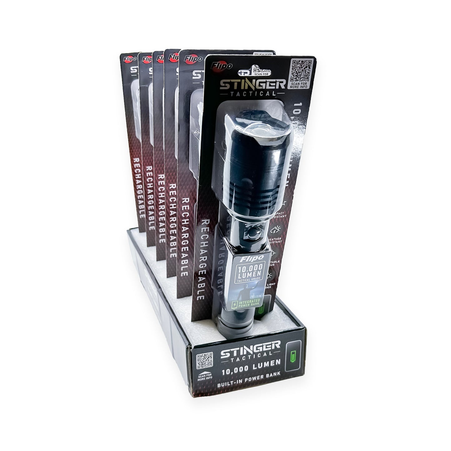 Stinger™ Tactical Lumen Rechargeable Flashlight