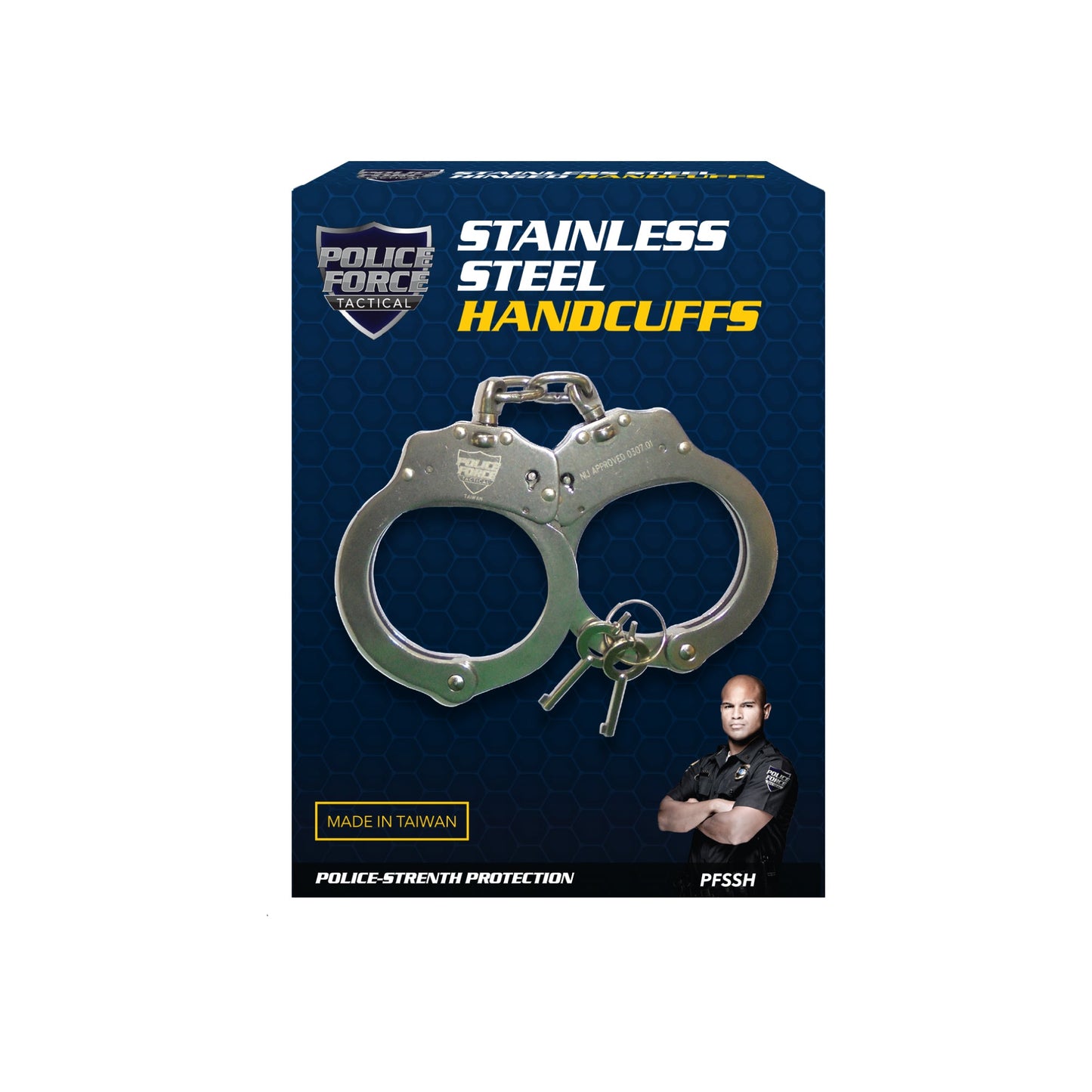 Stainless Steel NIJ Handcuffs -
