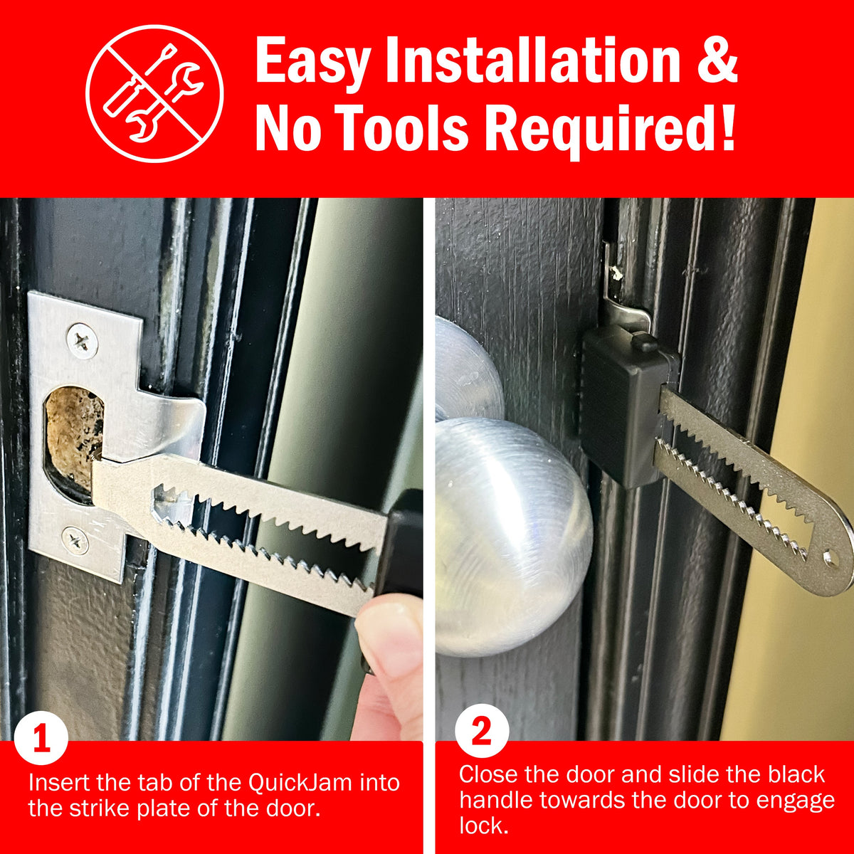 QuickJam Universal Portable Door Blocker