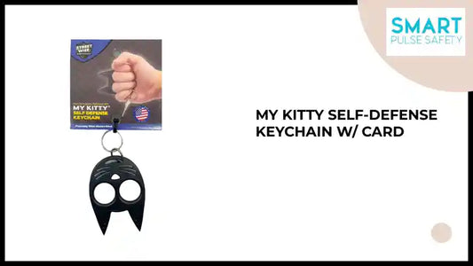 My Kitty Self-Defense Keychain w/ Card by@Outfy