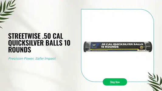 Streetwise .50 Cal Quicksilver Balls 10 Rounds by@Outfy
