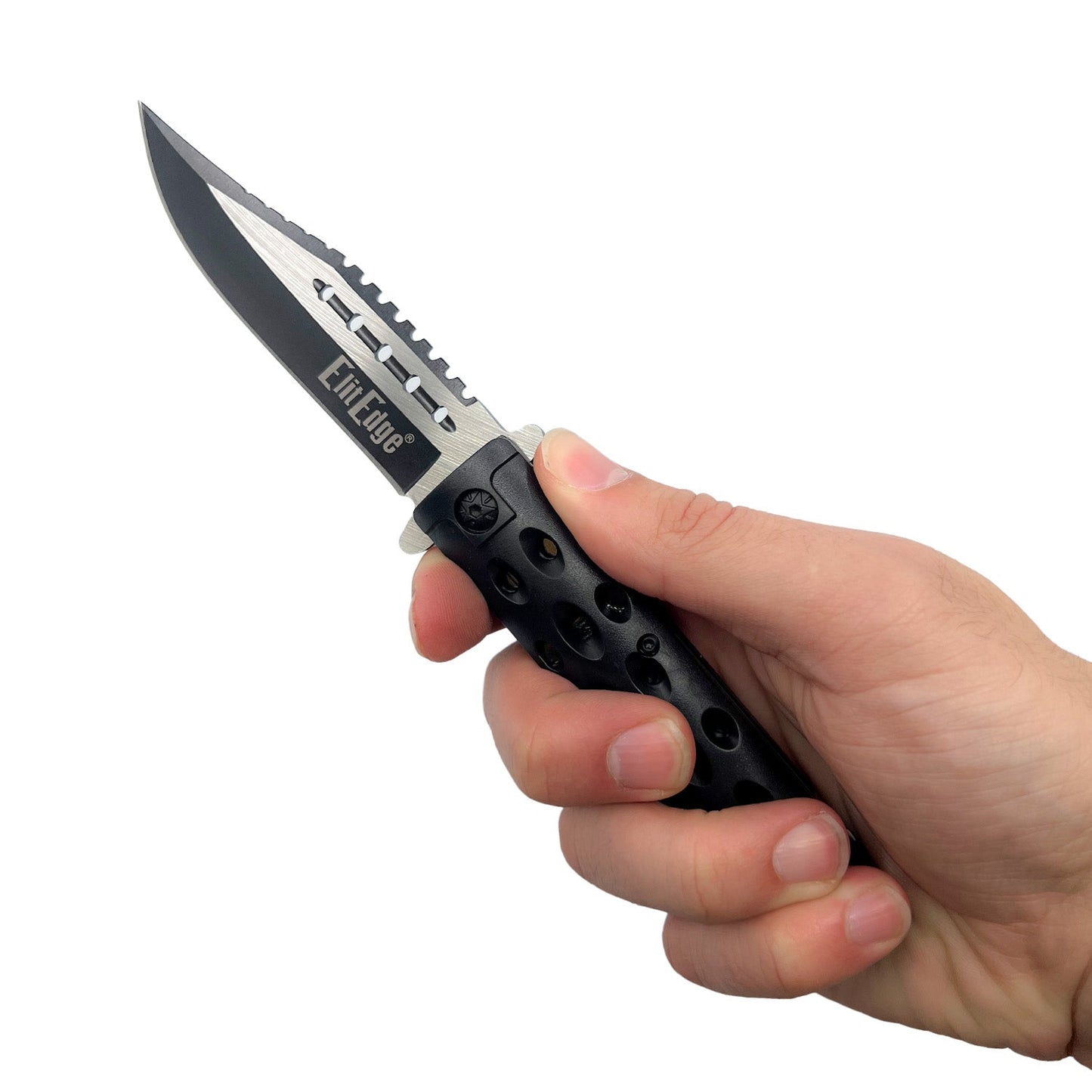 ElitEdge ABS Spring Assisted Rescue  Knife  Knife ABS Spring Assisted Rescue  Knife