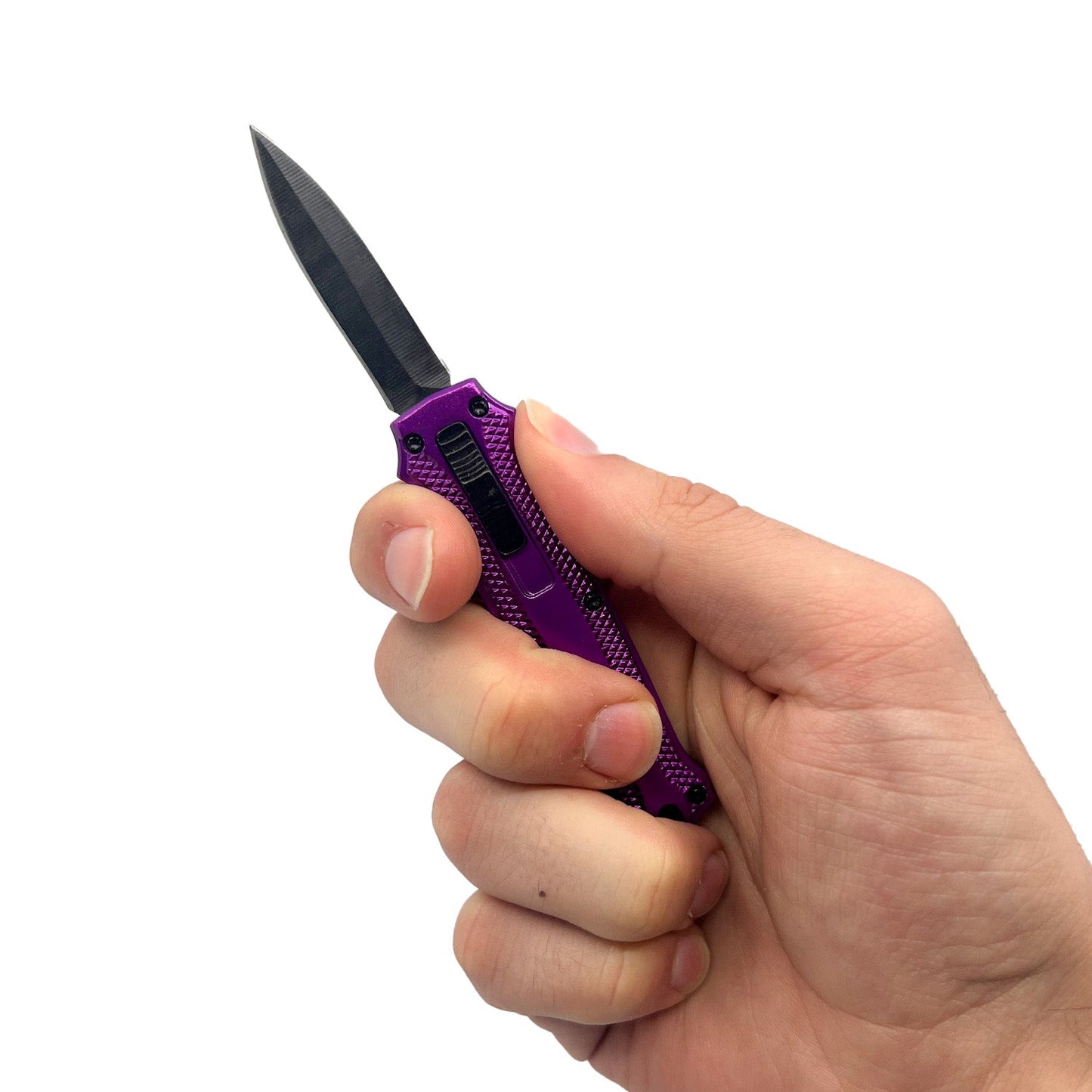 Mini Automatic OTF Keyring Knife