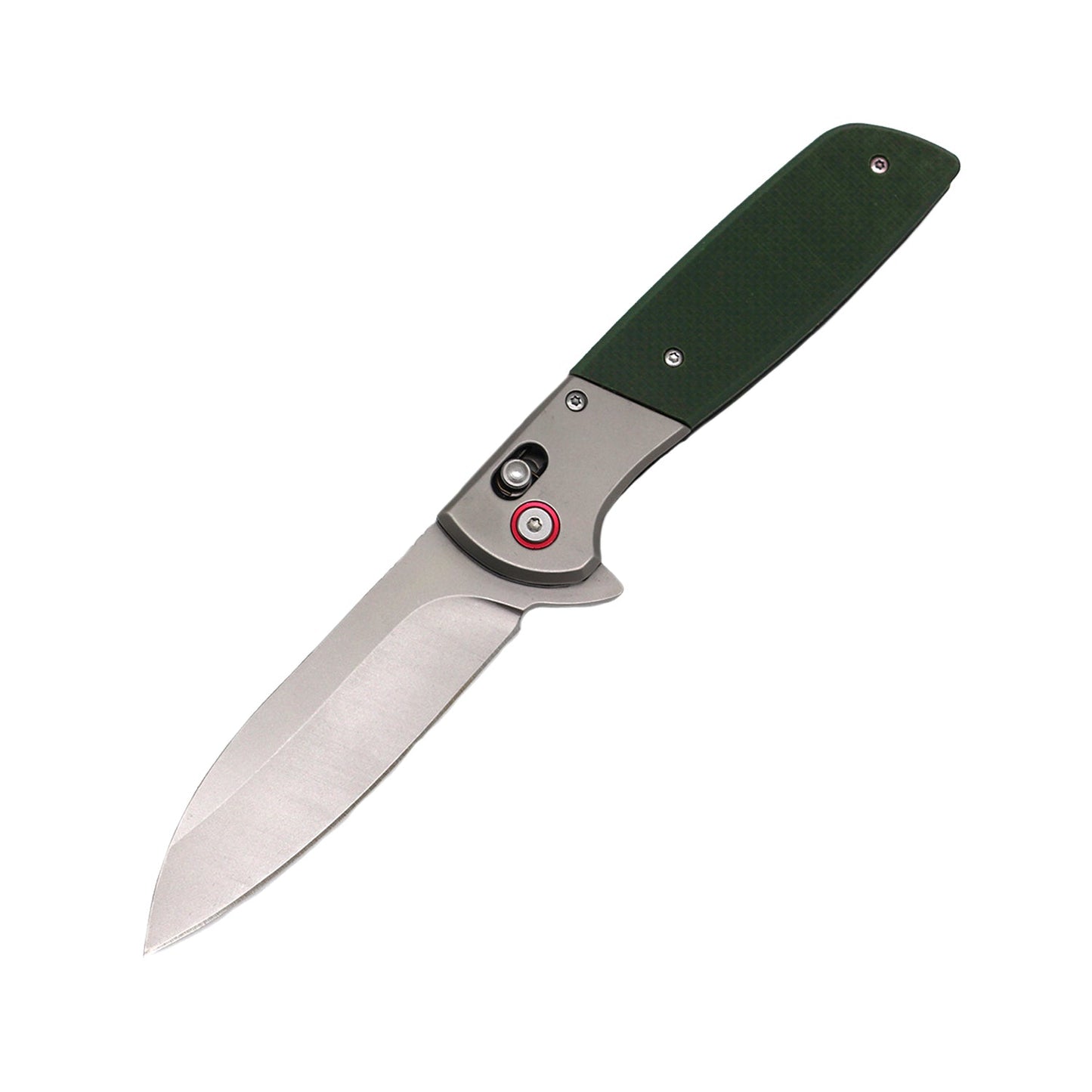 3.75" Spring Assisted Knife With Drop Point Blade