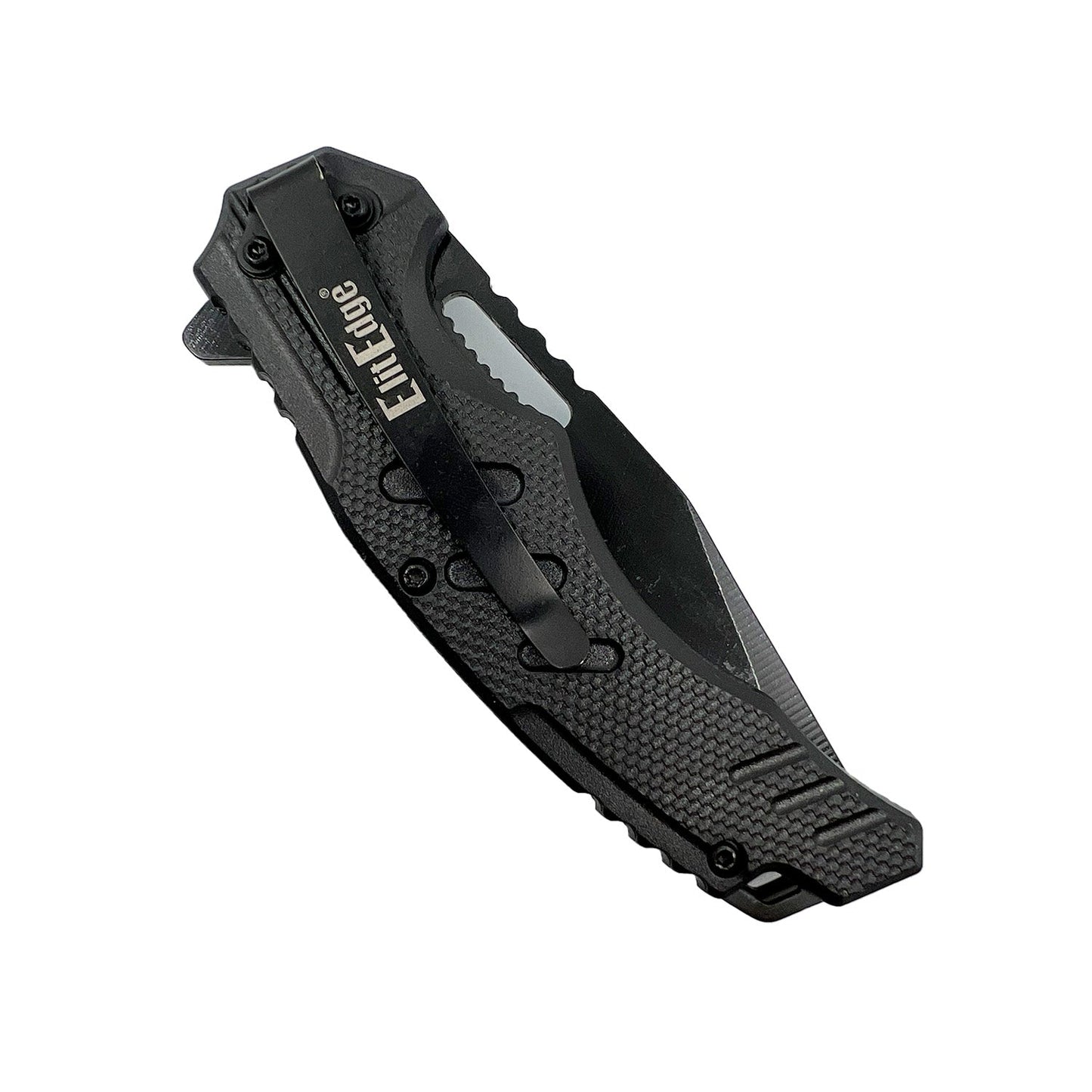 4.75" American Flag Tanto Blade With ABS Handle