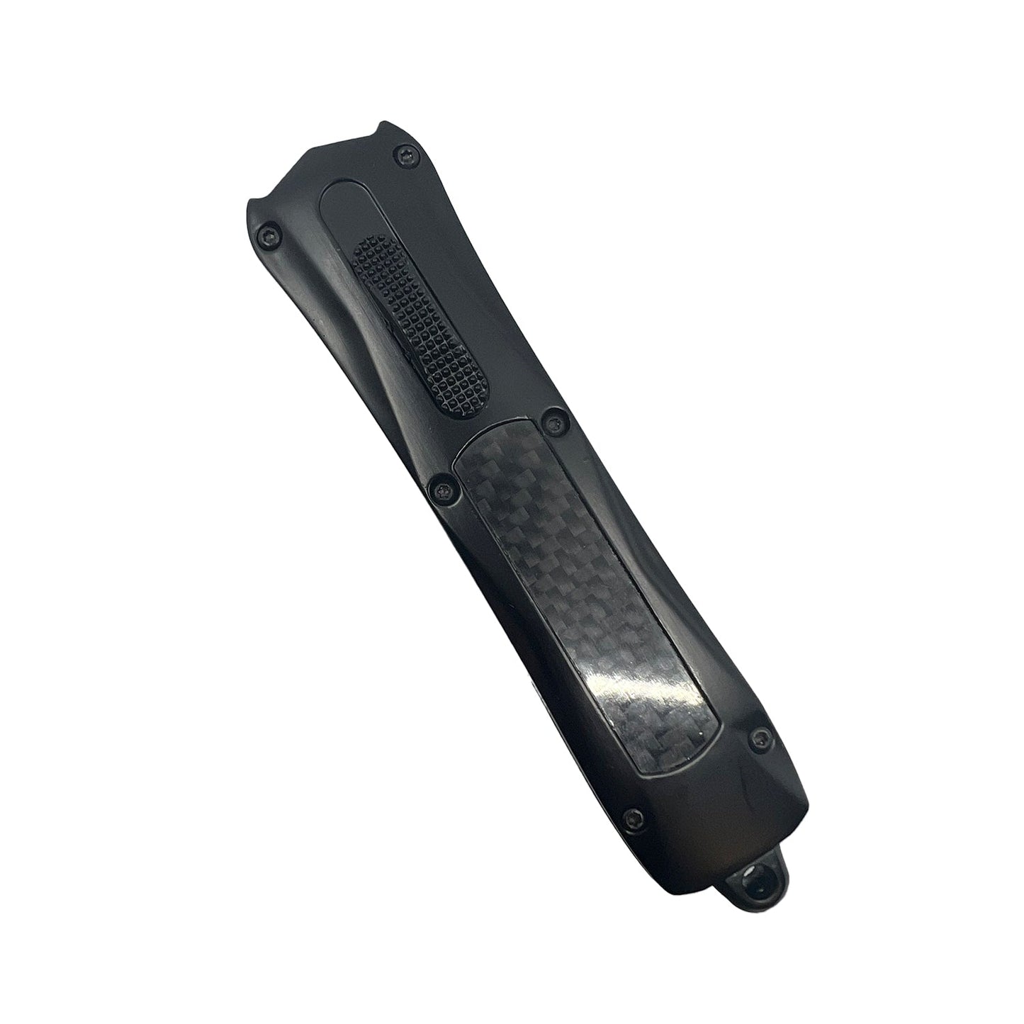 Carbon Fiber Automatic OTF Knife w/ Belt Clip