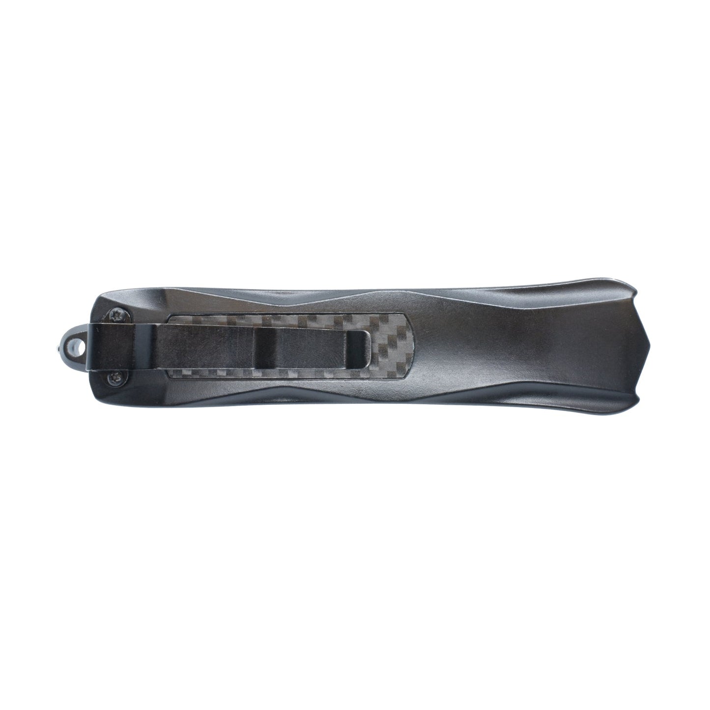 Carbon Fiber Automatic OTF Knife w/ Belt Clip