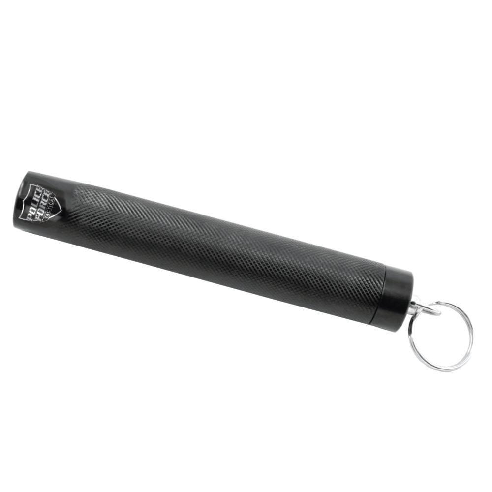 12" Expandable Steel Baton w/ Keyring -  