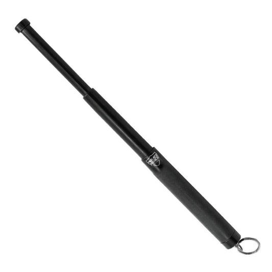 12" Expandable Steel Baton w/ Keyring -  