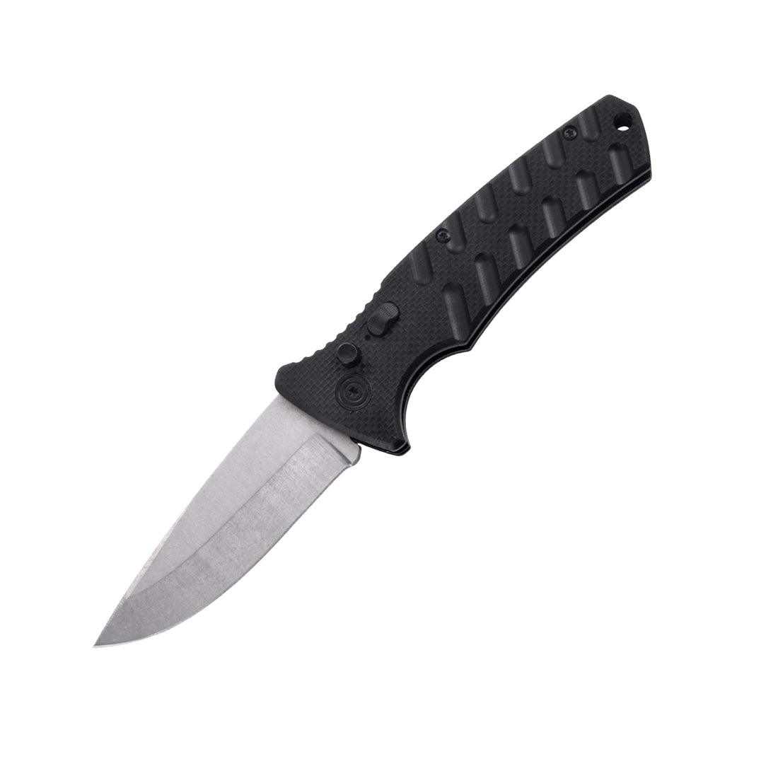 -- 4.75" Spring Assisted Automatic Knife W/ Drop Point Blade  Knife 75" Spring Assisted Automatic Knife