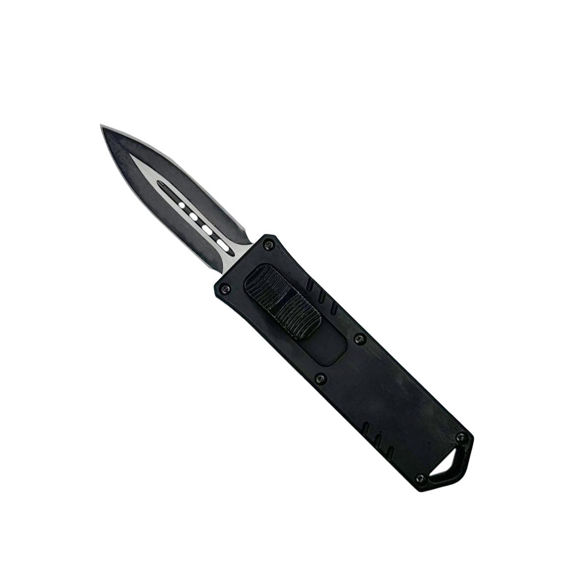 -- 4.5" Dagger Blade OTF Knife w/ Belt Clip  Knife 5" Dagger Blade OTF Knife