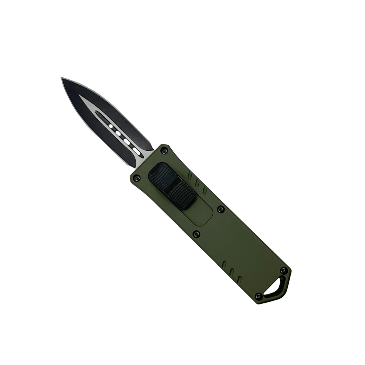 -- 4.5" Dagger Blade OTF Knife w/ Belt Clip  Knife 5" Dagger Blade OTF Knife