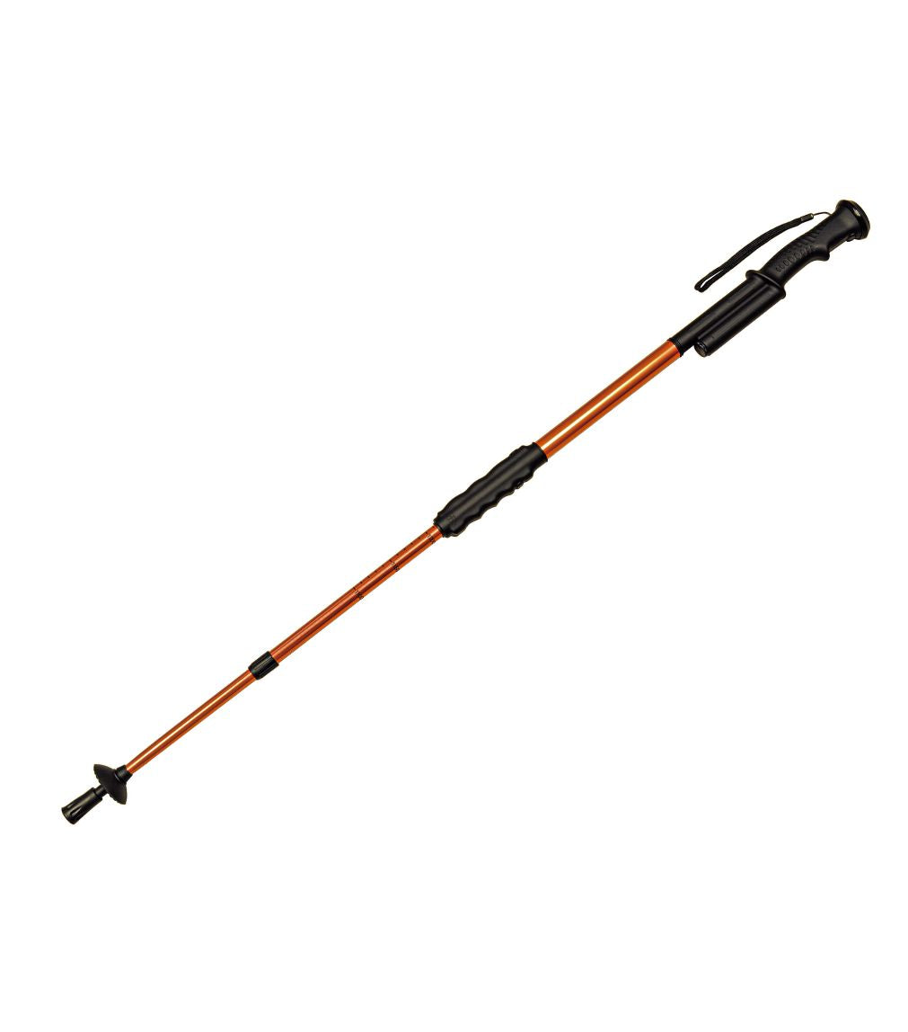 Hike ‘n Strike 950,000 Volts Stun Hiking Staff for trail lighting and personal protection.