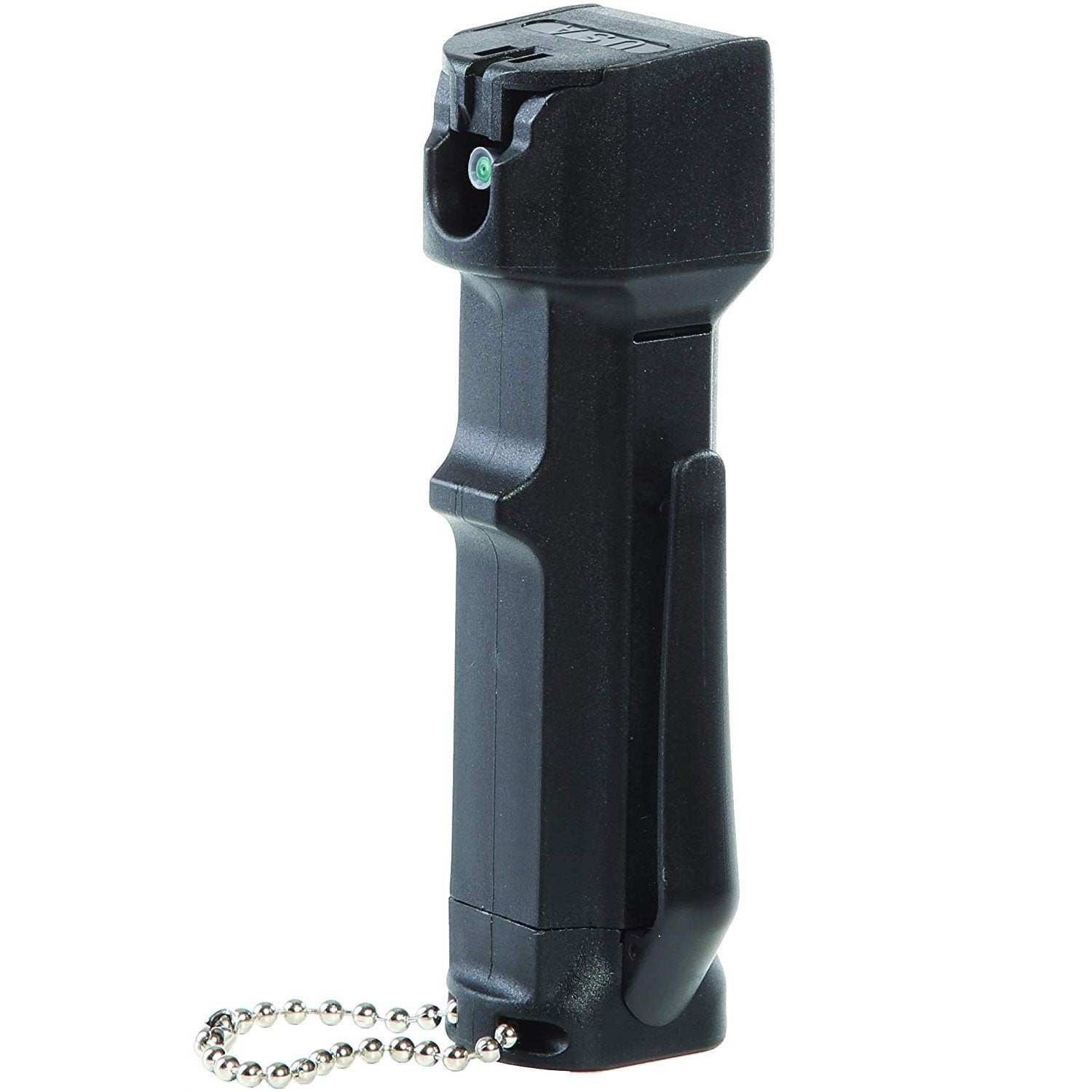 Mace 3-in-1 Flip Top Police pepper spray with ergonomic grip and pocket clip for personal defense
