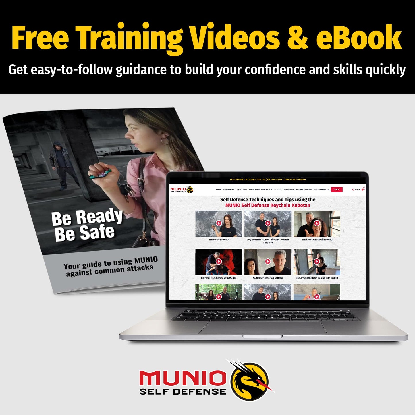 MUNIO Self Defense Keychain