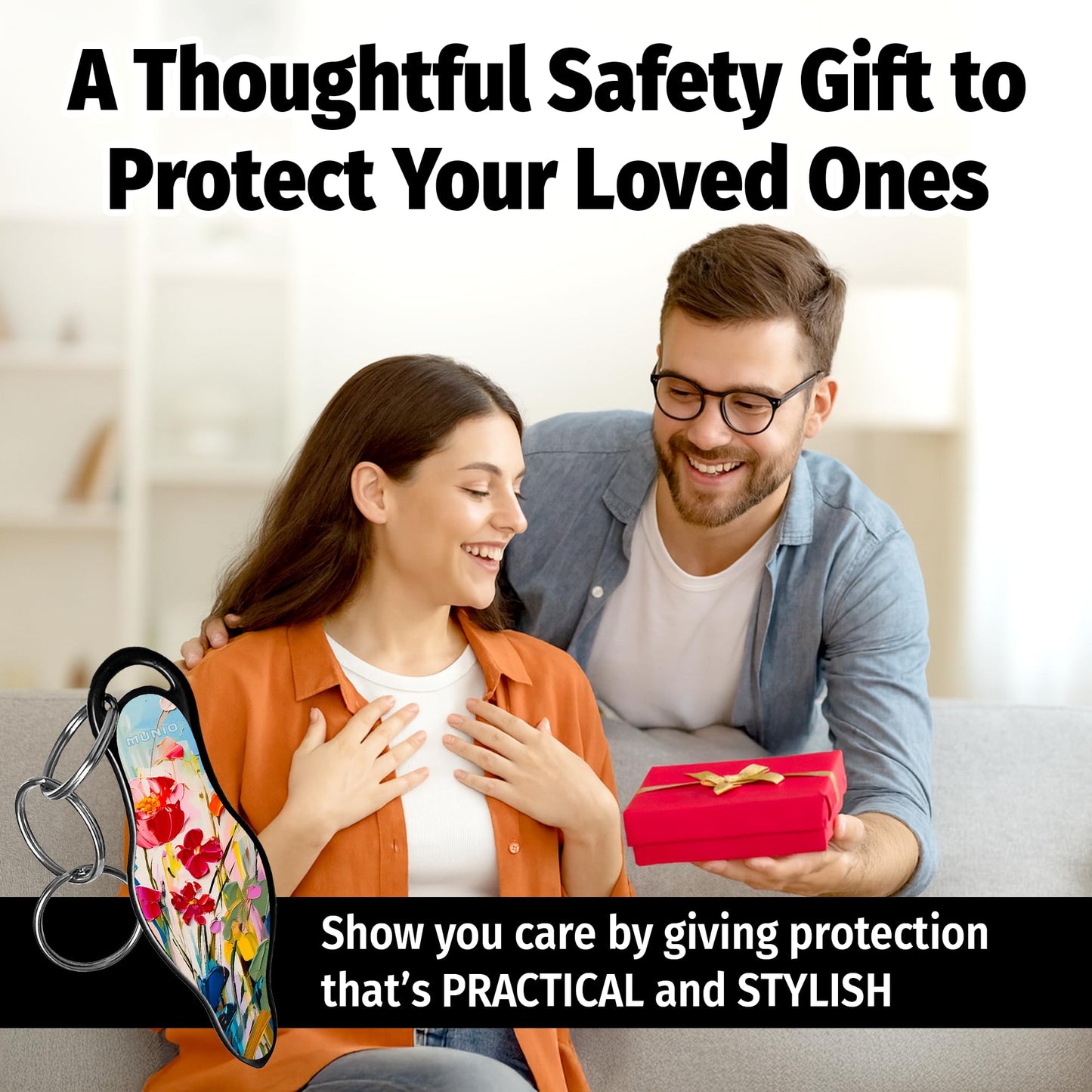 MUNIO Self Defense Keychain