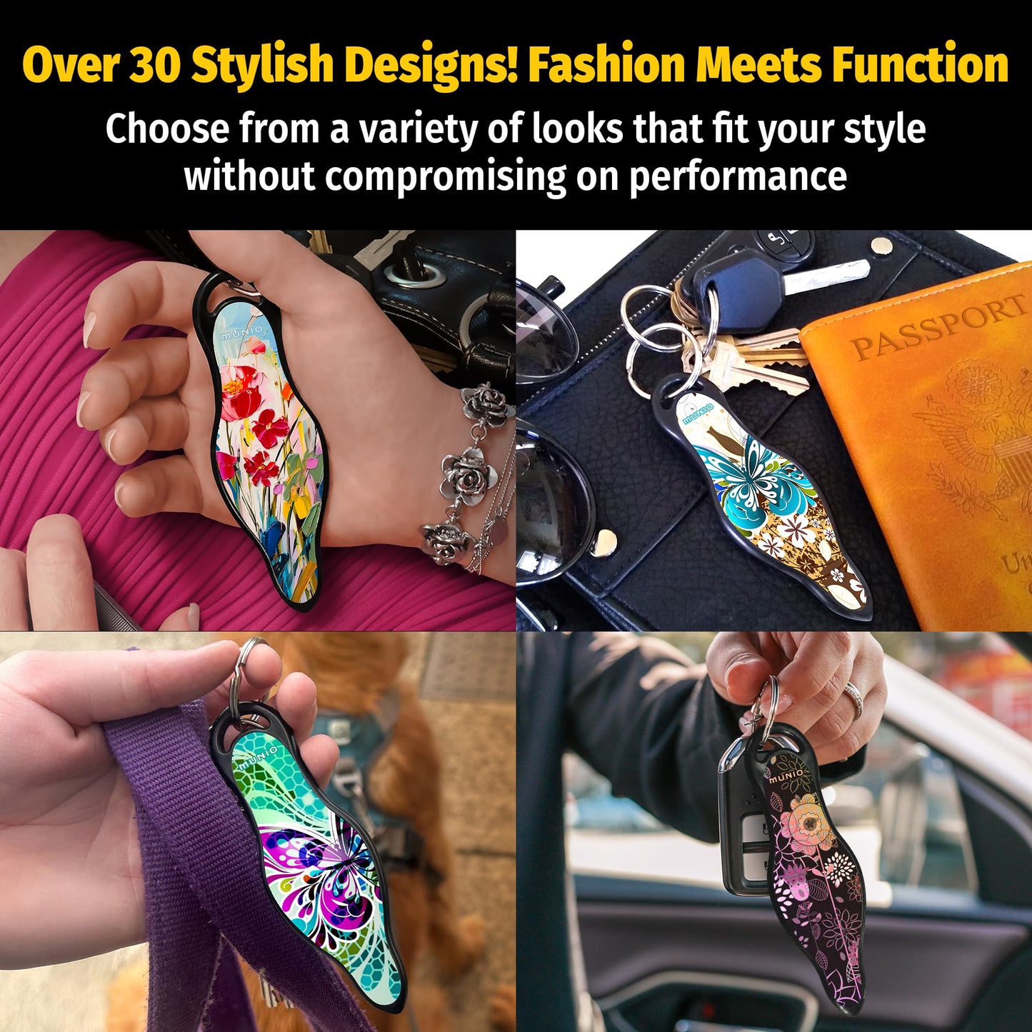 MUNIO Self Defense Keychain