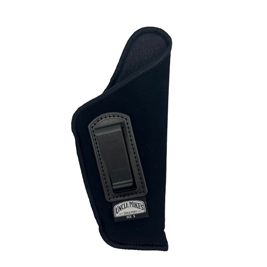 Uncle Mike's ultra-thin IWB holster for right hand with suede exterior and belt clip