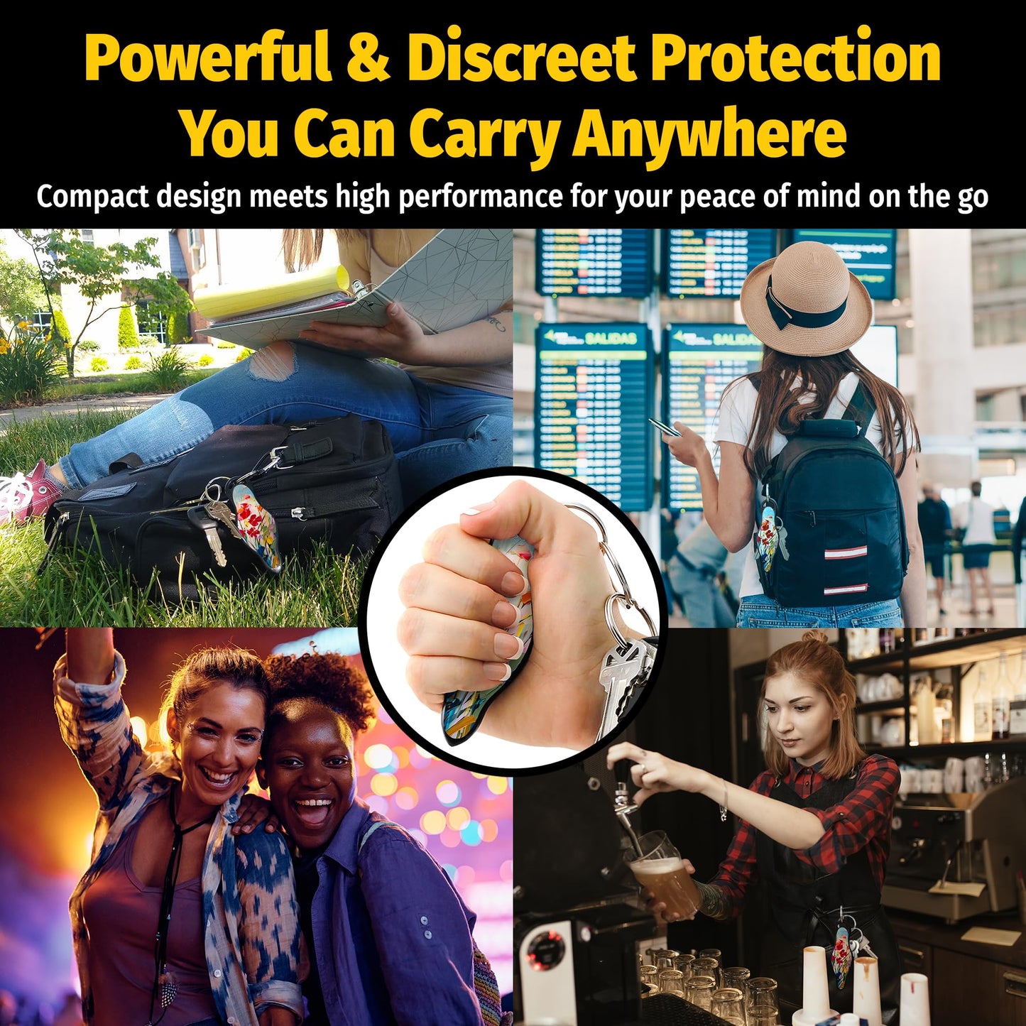 MUNIO Self Defense Keychain