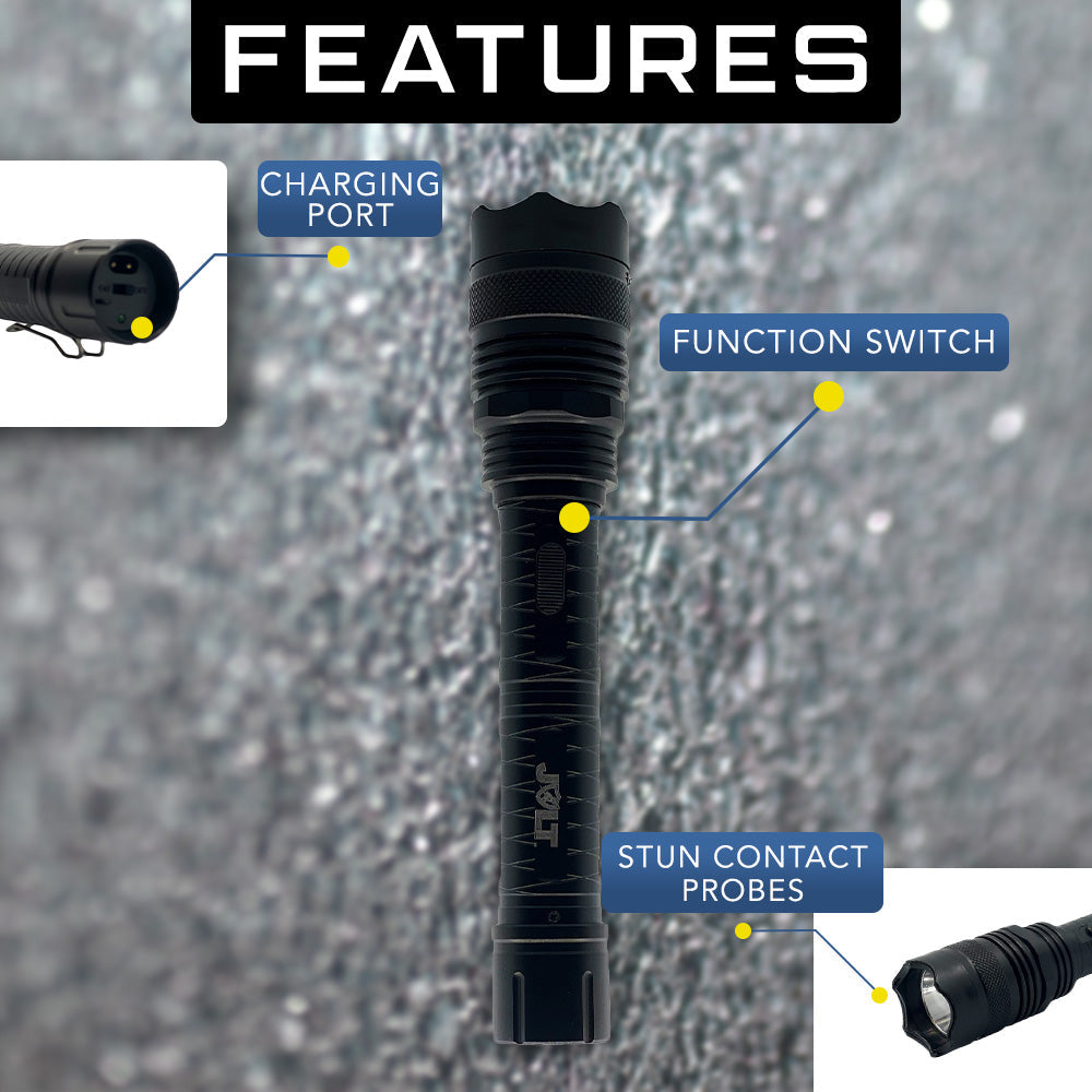 Jolt Tactical 95,000,000* Stun Flashlight Stun Flashlight Tactical 95,000,000* Stun Flashlight