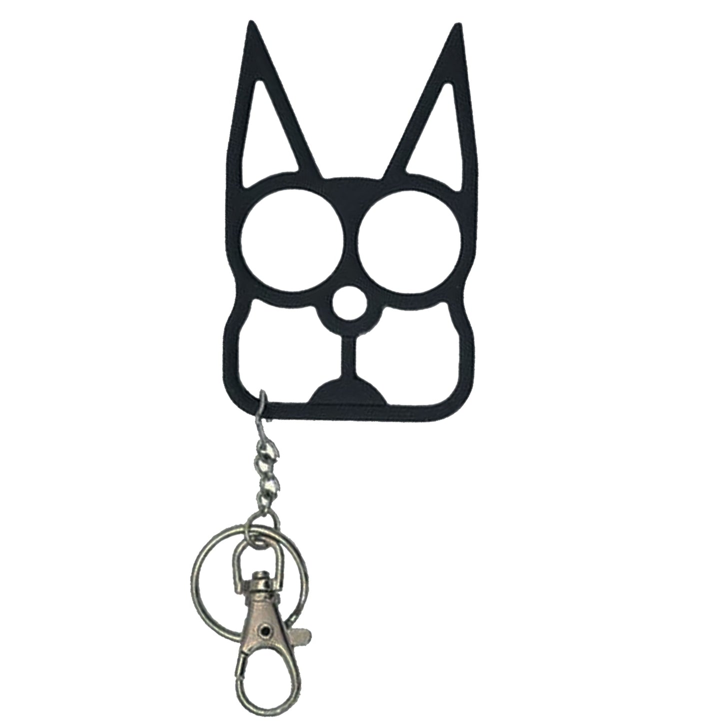 Cat Self-Defense Metal Knuckle Keychain
