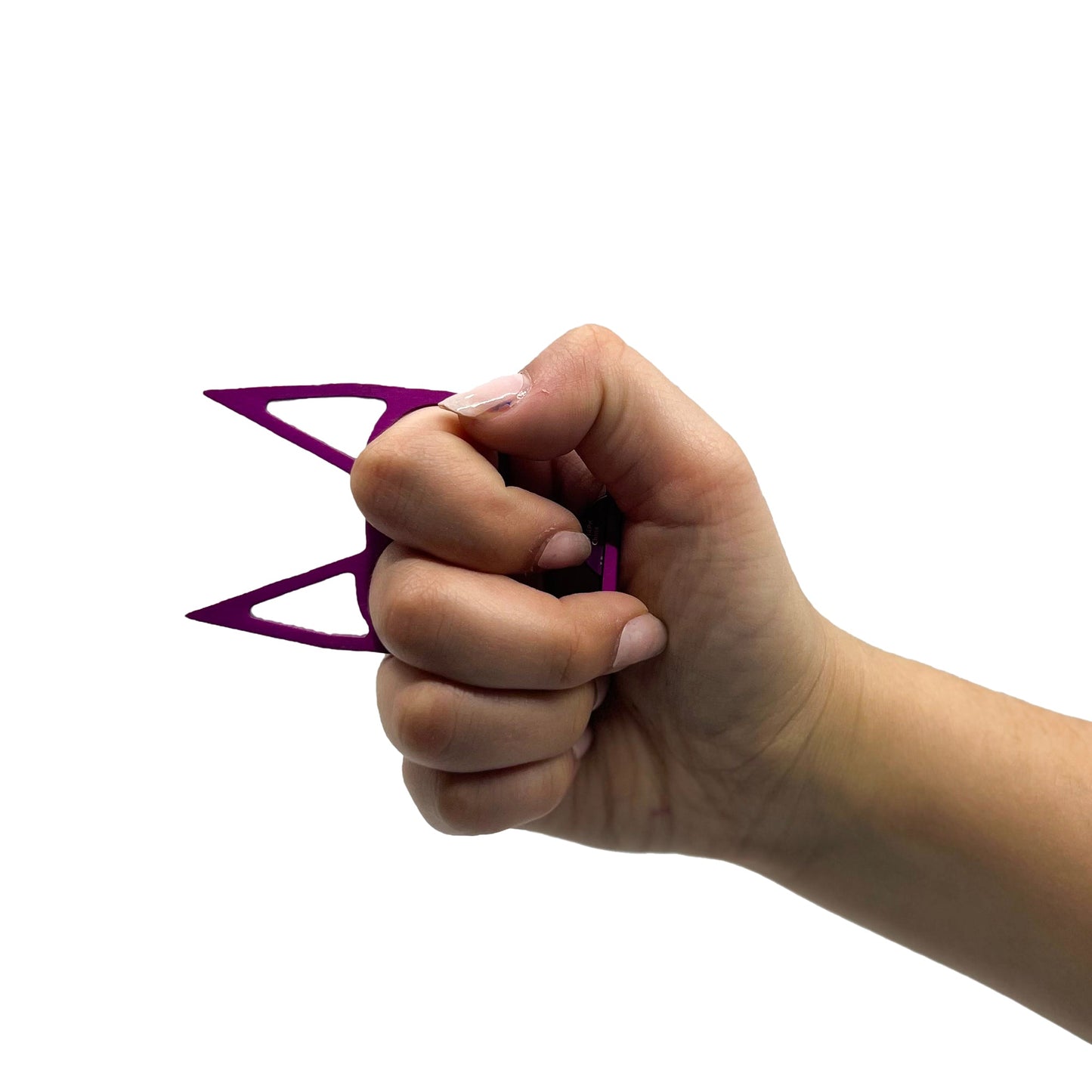 Cat Self-Defense Metal Knuckle Keychain