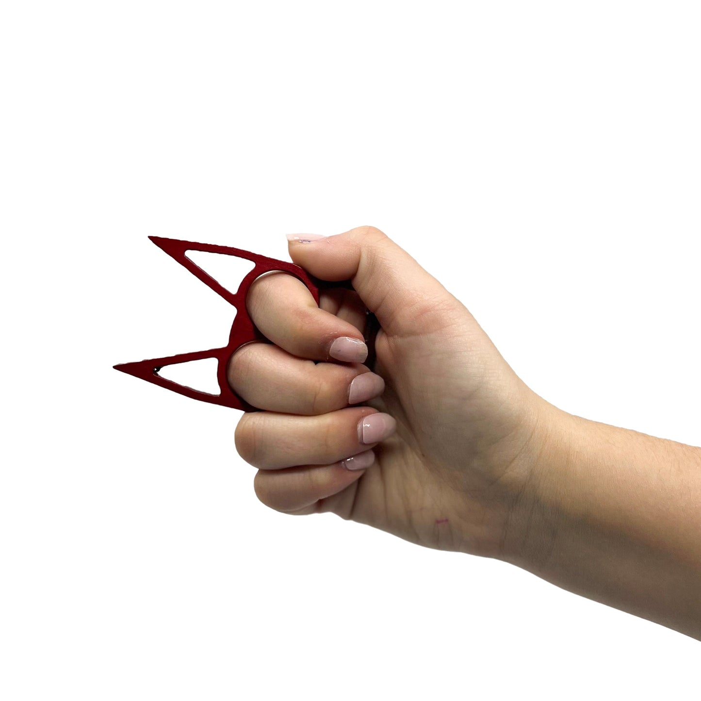 Cat Self-Defense Metal Knuckle Keychain