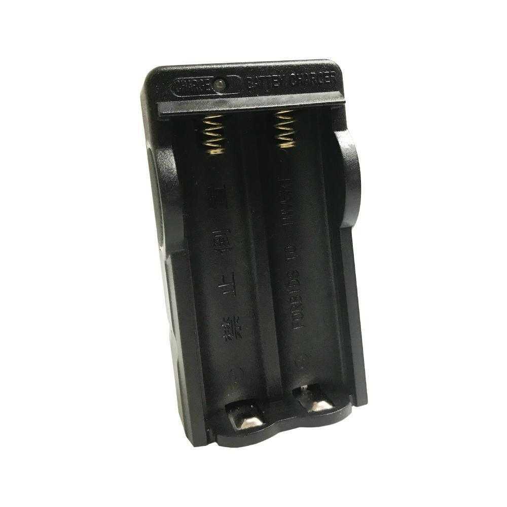 Double Battery Charger 3.7 V Li-ion - Smart Pulse Safety