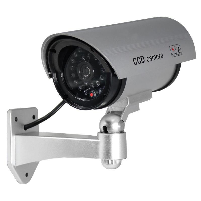5 Inch IR Dummy Camera Silver -  