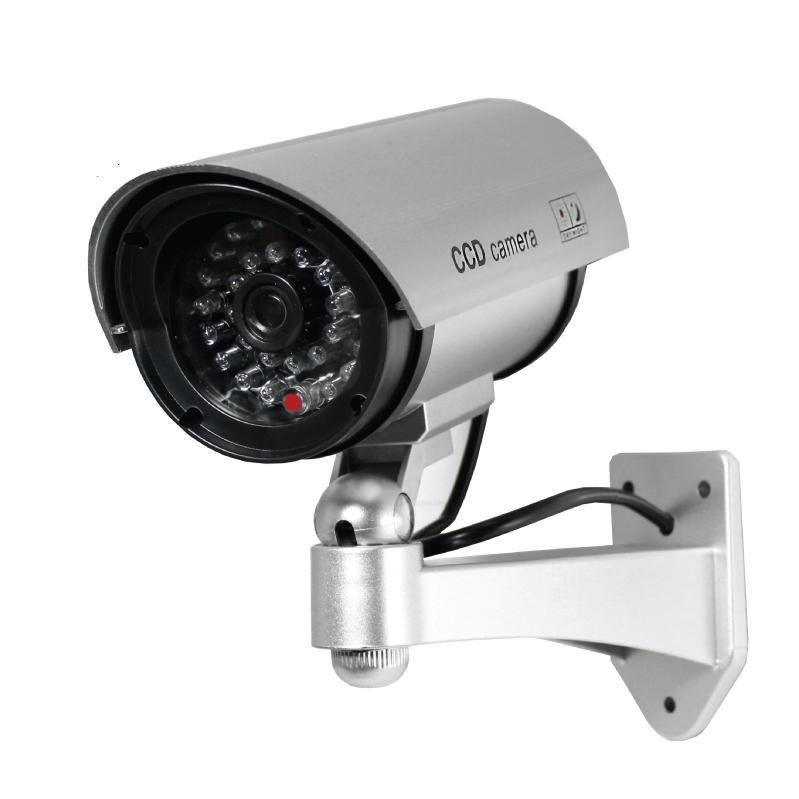 5 Inch IR Dummy Camera Silver - Smart Pulse Safety