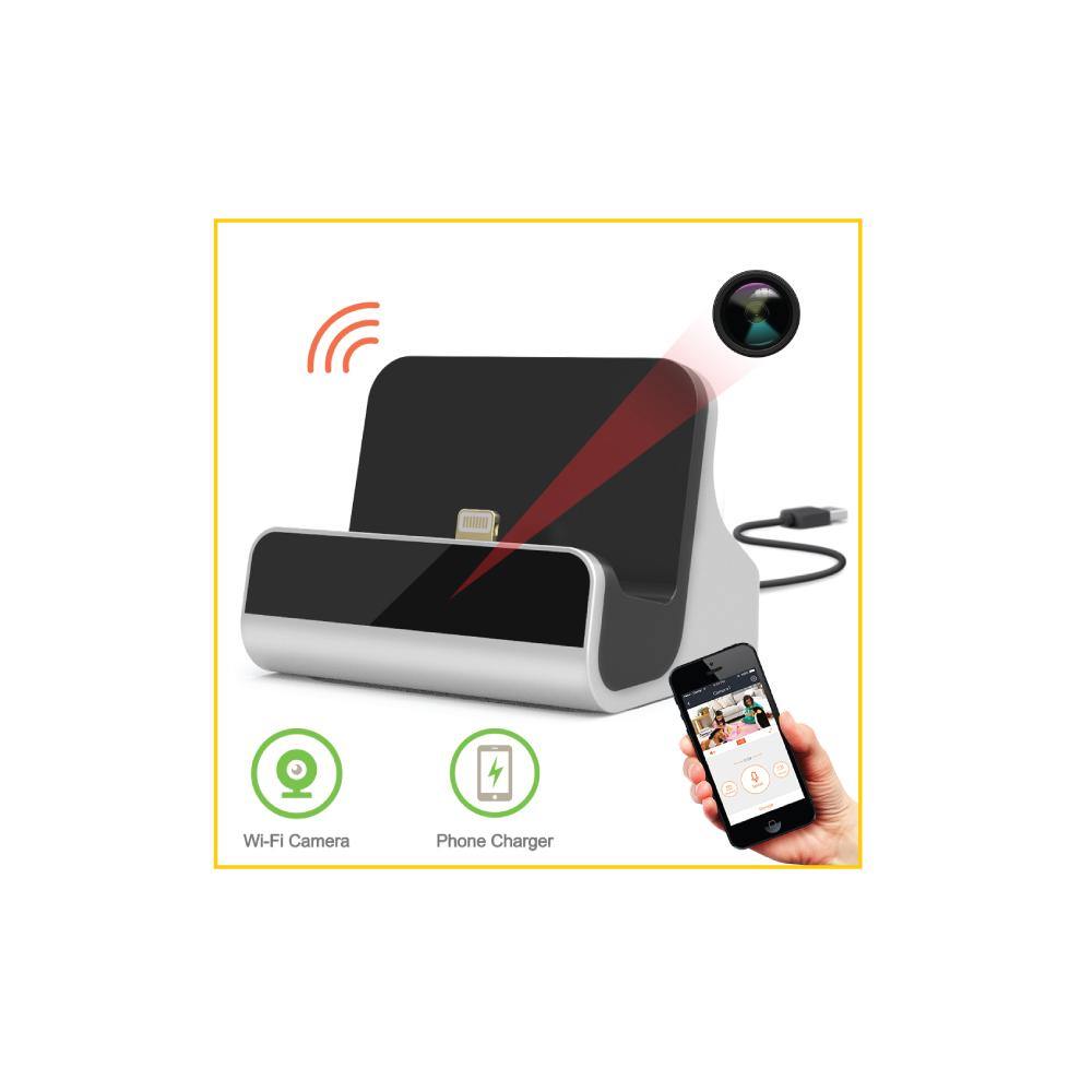 Dock Charger Wi-Fi Camera - Smart Pulse Safety