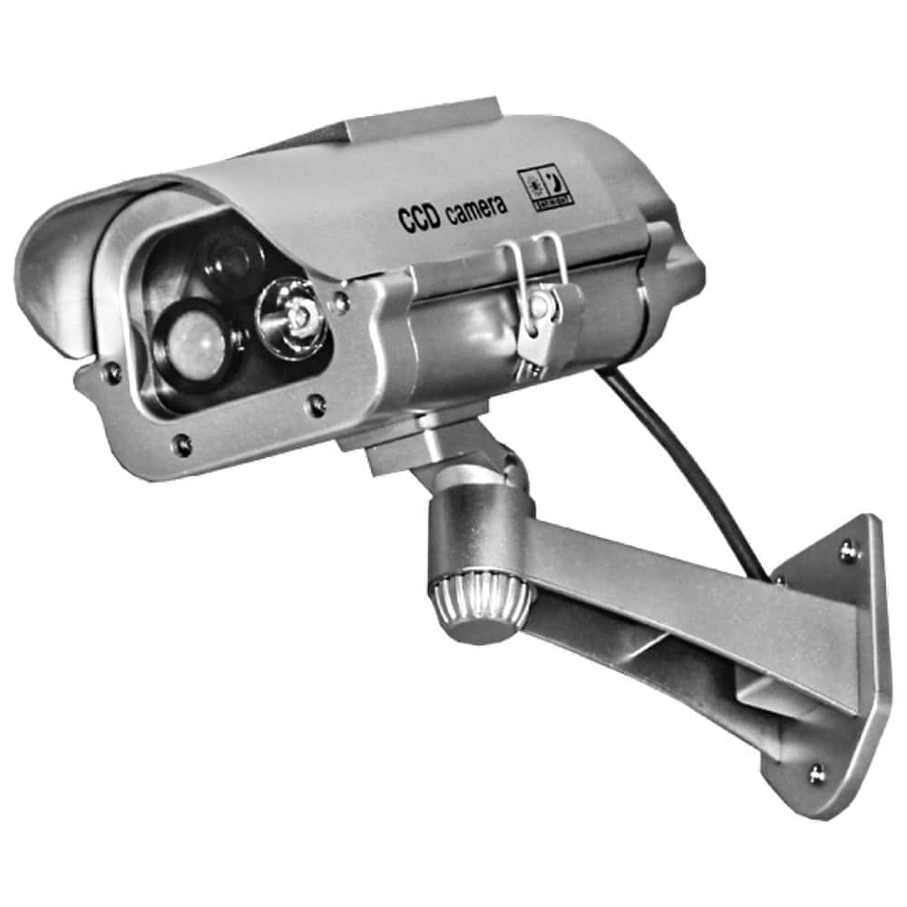 Solar Powered Dummy Security Camera