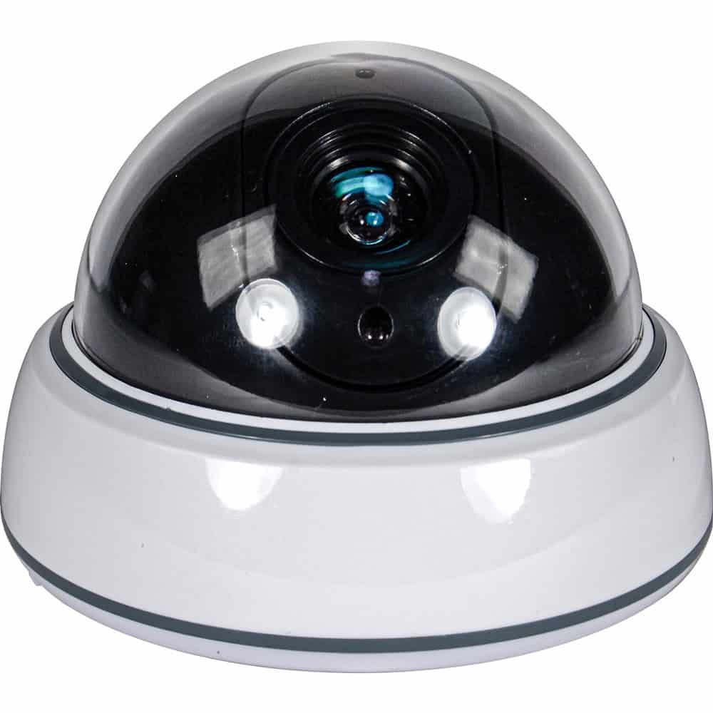 Dummy Dome Security Camera with Flashing LED