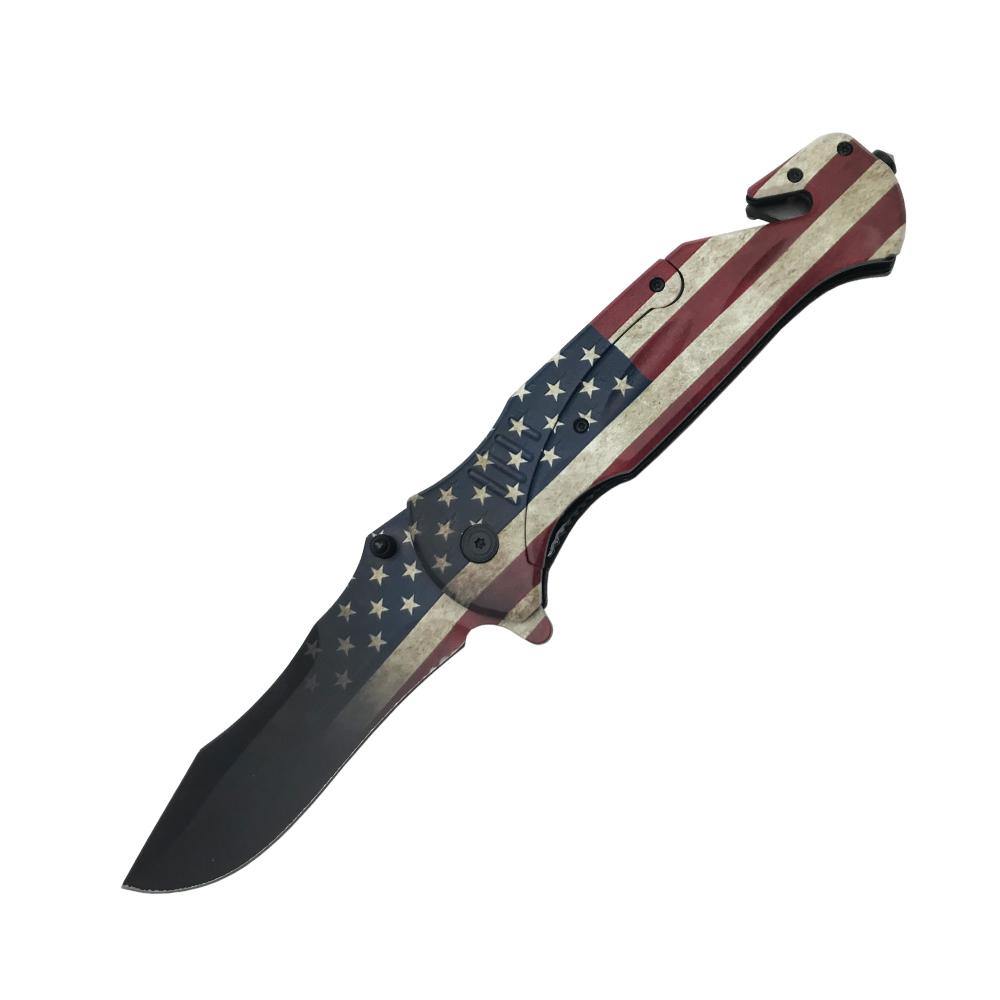 American Flag 10.5" Knife -  