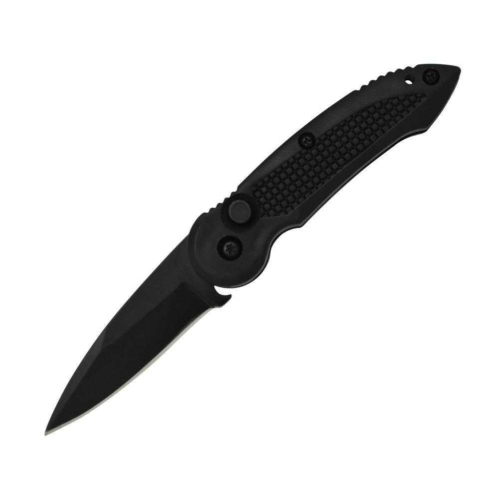 ElitEdge Spring Assisted  Knife with Black Handle  Knife Spring Assisted  Knife