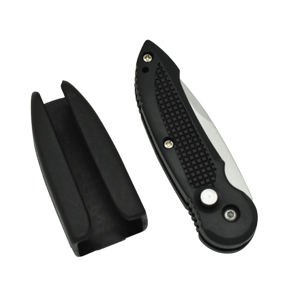 ElitEdge Spring Assisted  Knife with Black Handle  Knife Spring Assisted  Knife