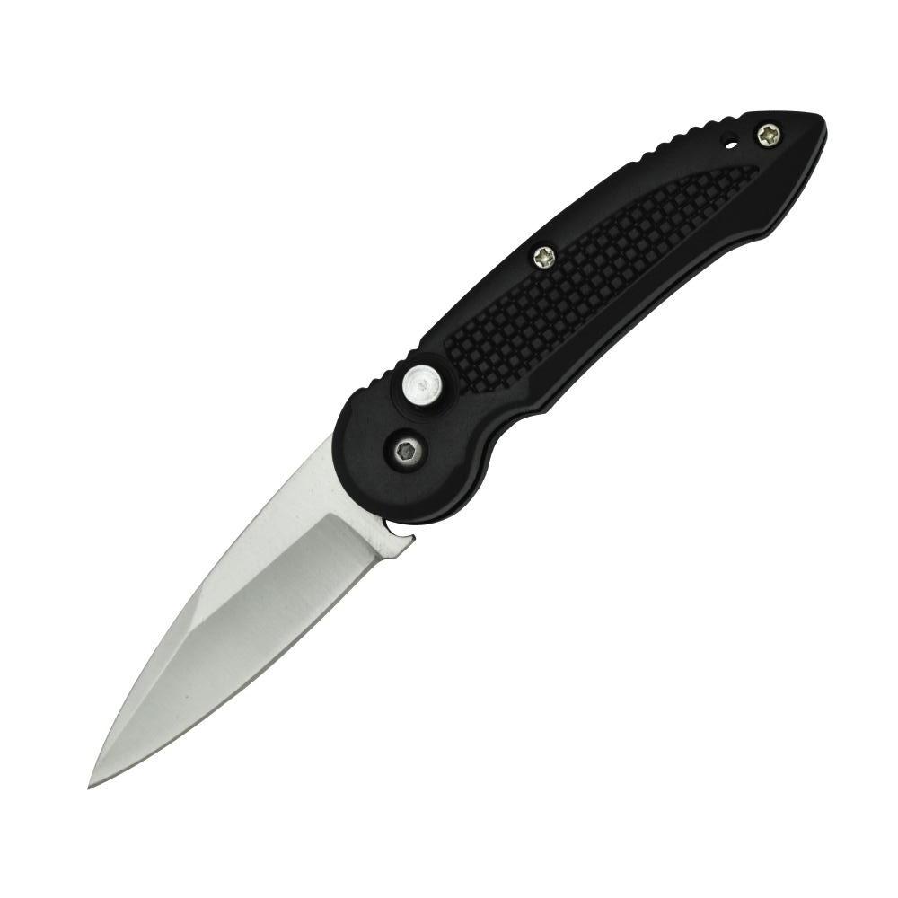 ElitEdge Spring Assisted  Knife with Black Handle  Knife Spring Assisted  Knife