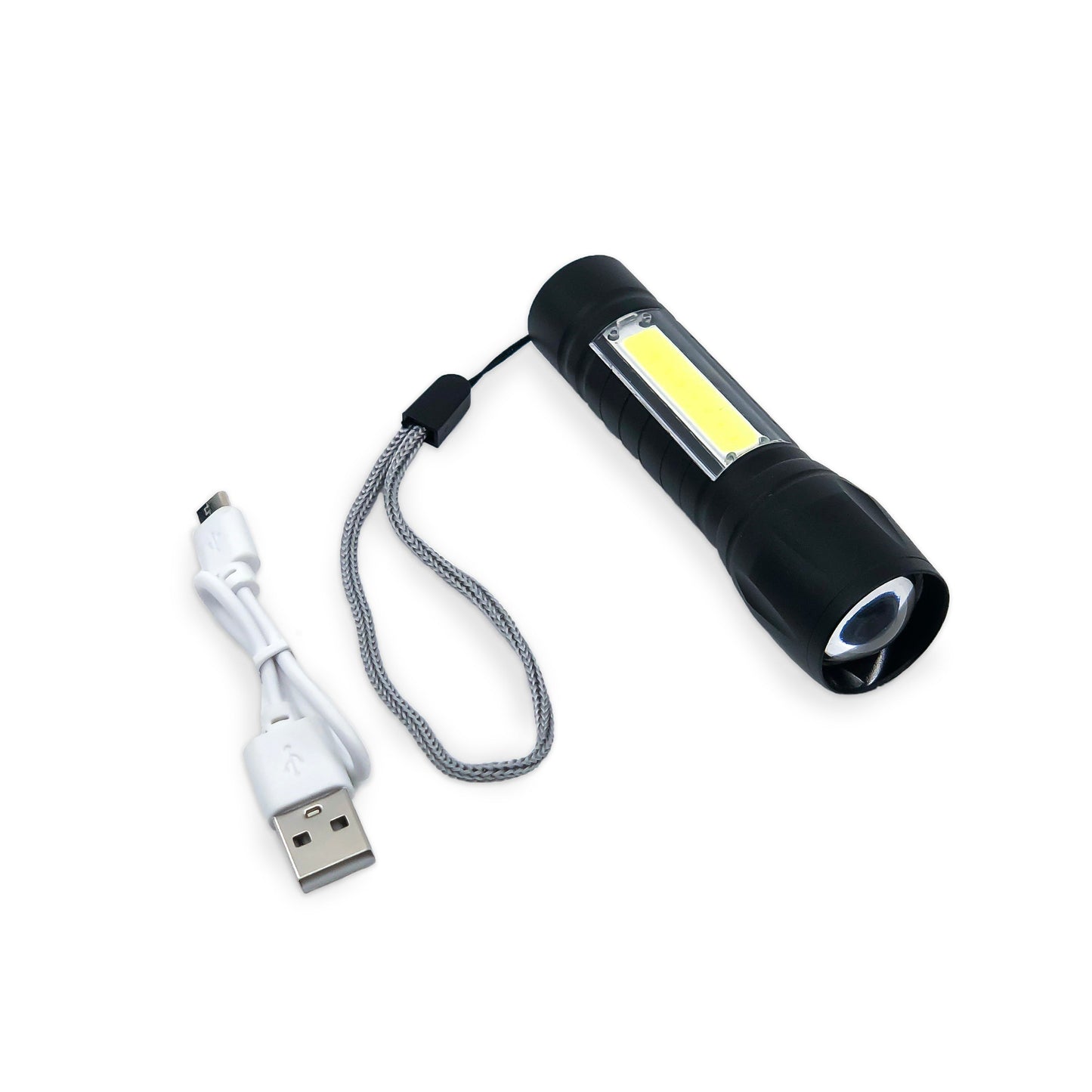 Micro Stinger Rechargeable LED Flashlight & COB LED Work Light