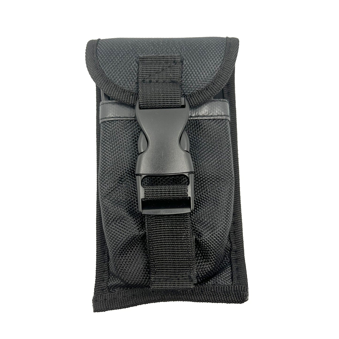 6" OTF Knuckle Knife Black with Carbon Fiber