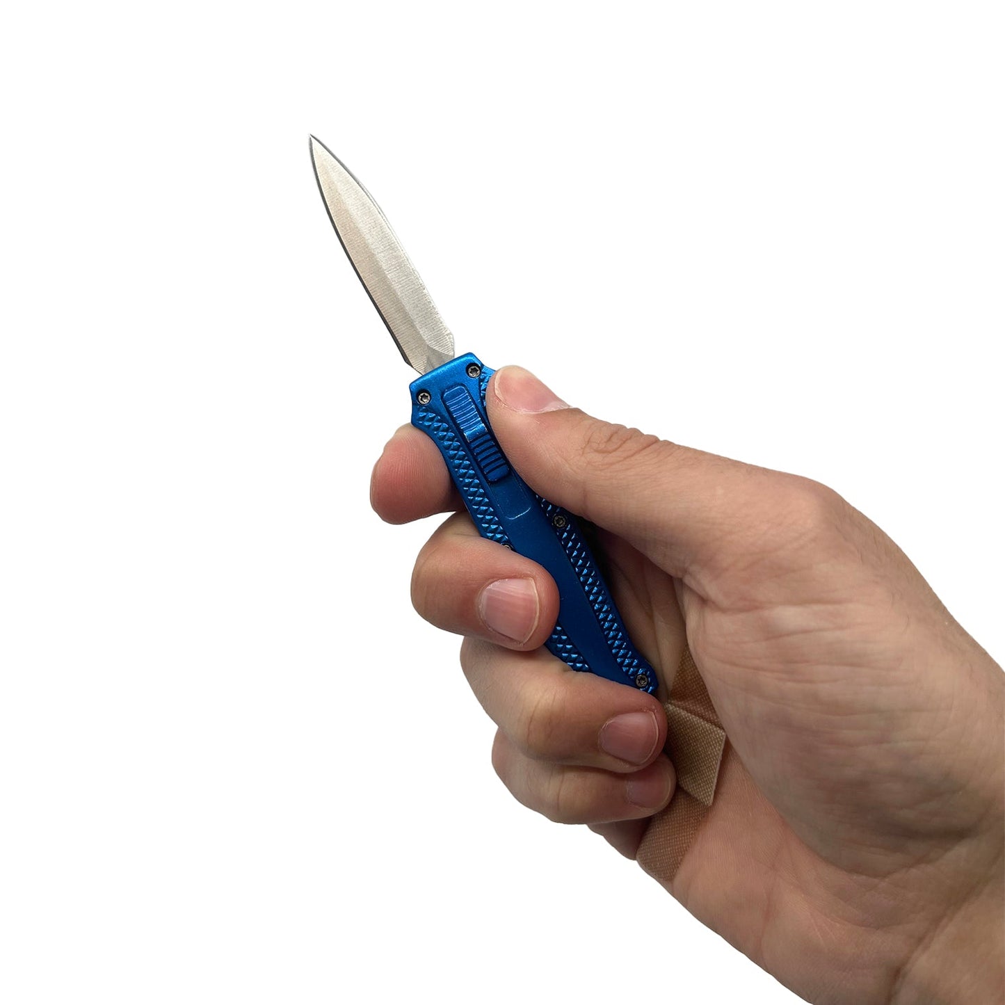 Mini Automatic OTF Keyring Knife